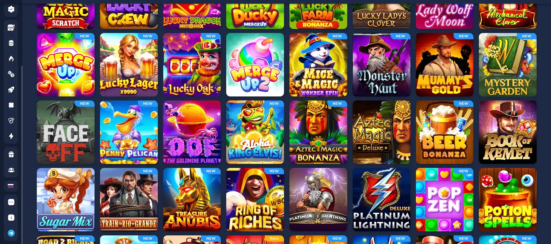 мобильная версия Frank casino на экране смартфона